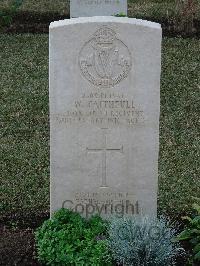 Salonika (Lembet Road) Military Cemetery - Faithfull, W